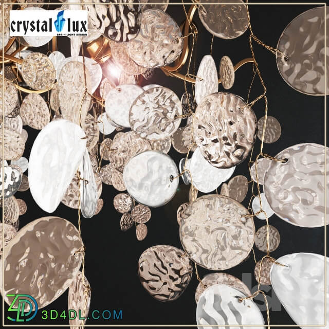 Chandelier Crystal Lux TENERIFE SP9 Pendant light 3D Models