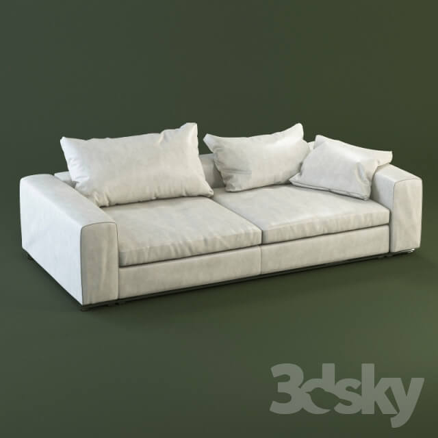 FLEXFORM Groundpiece sofa 2 seater