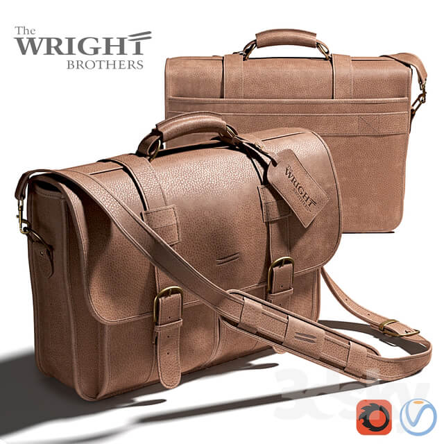Other decorative objects Leather man 39 s bag from Wright Brothers 