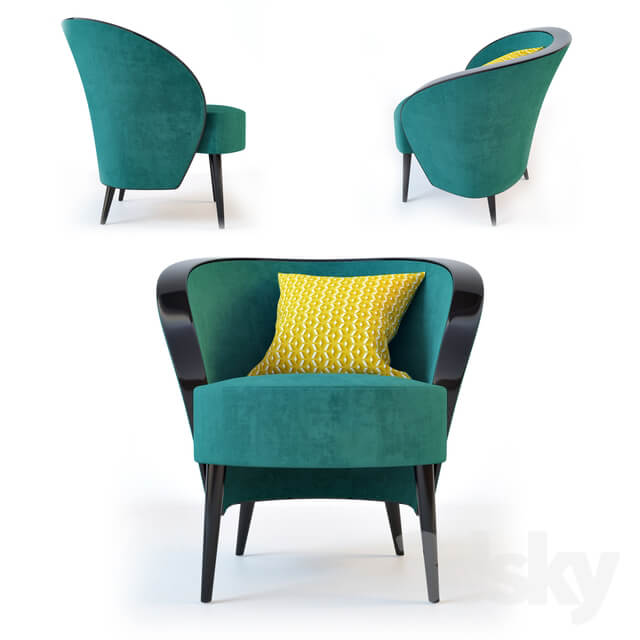 armchair Muranti EMERALD