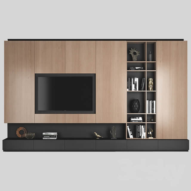 Wardrobe Display cabinets TV Wall 6