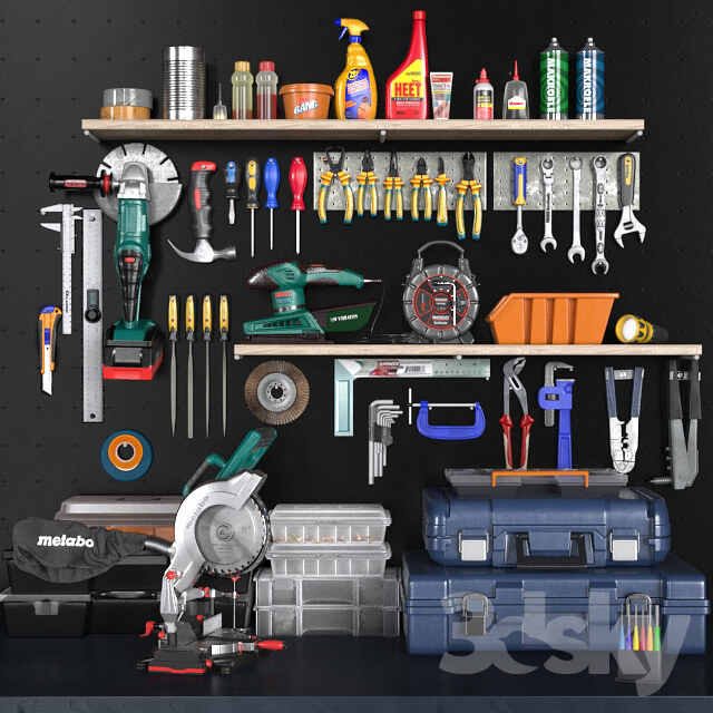 garage tools set 2