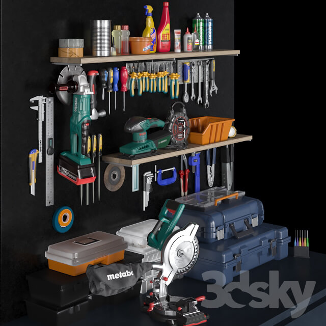 garage tools set 2