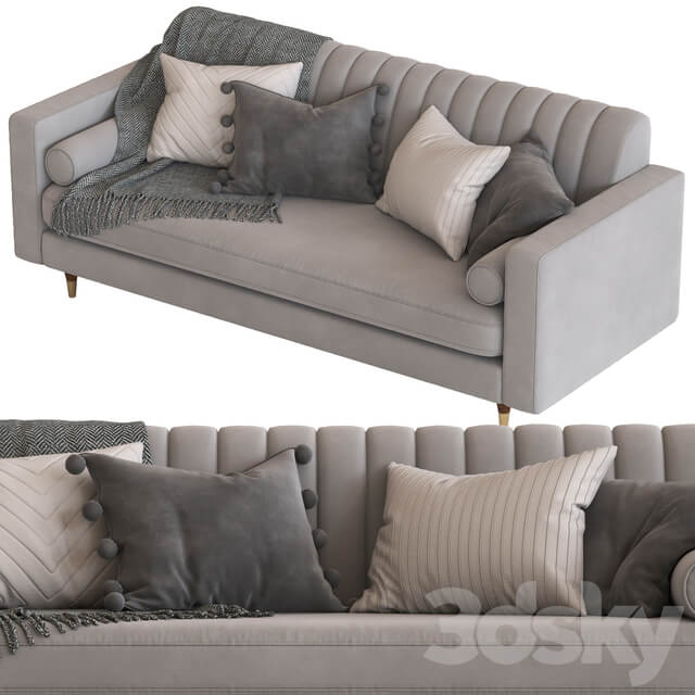 Cult Furniture Belgravia 3 Seater Sofa