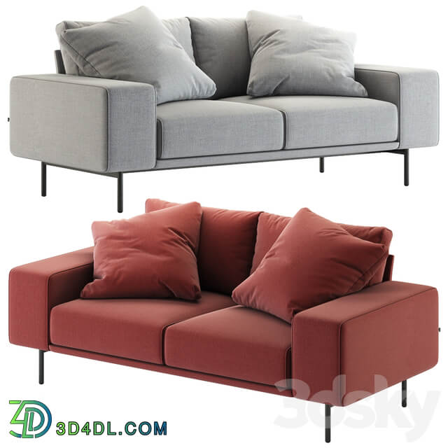 B T design Piu Double Sofa