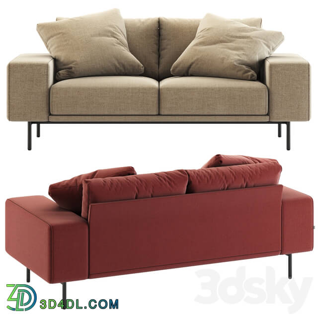 B T design Piu Double Sofa