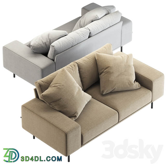 B T design Piu Double Sofa