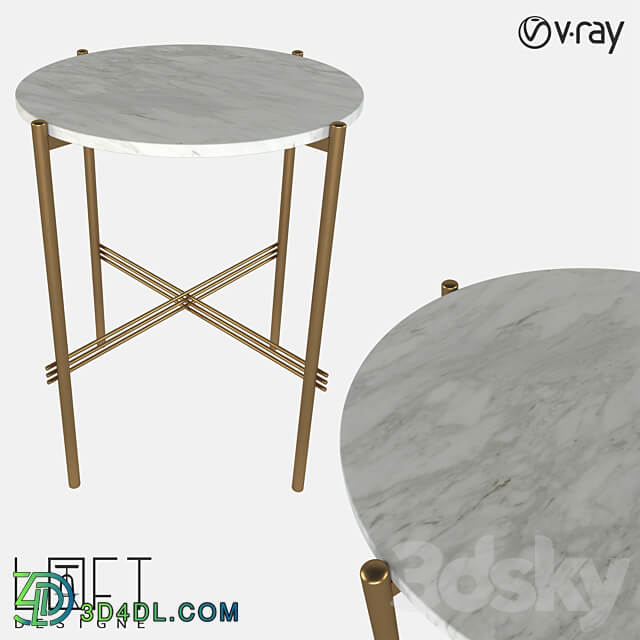 Refill Coffee table LoftDesigne 6685 model 3D Models 3DSKY