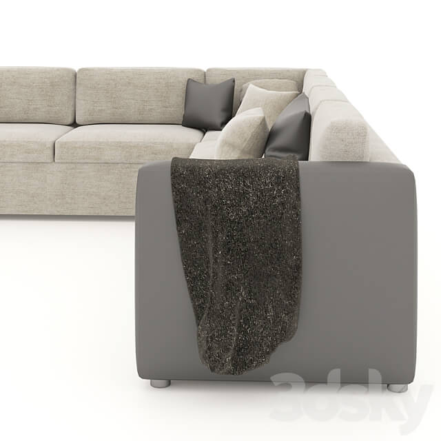 Large L shaped Sofa 8 person