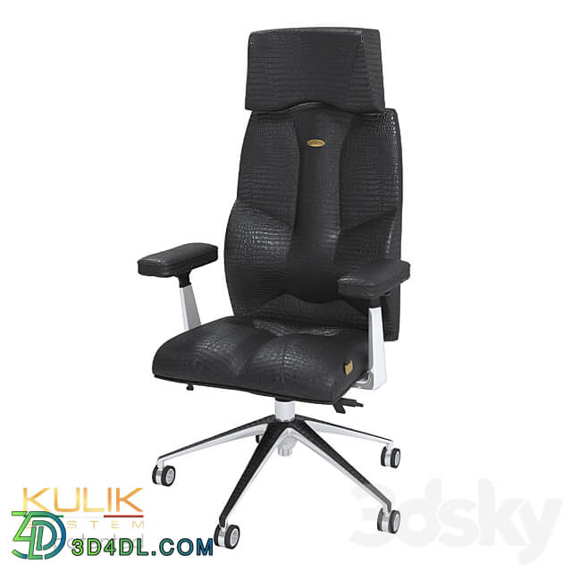 OM Kulik System CROCO ergonomic chair 3D Models 3DSKY