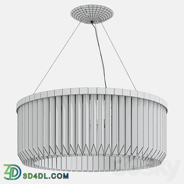 Pendant chandelier Patrizia Volpato Riflessi 5084 S 80 Pendant light 3D Models 3DSKY