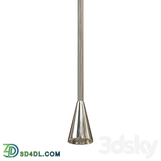 Enero Sp1 Black Brass Chrome Pendant light 3D Models 3DSKY