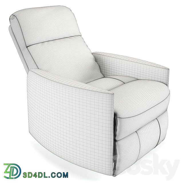 OM Armchair recliner Brighton 3D Models 3DSKY