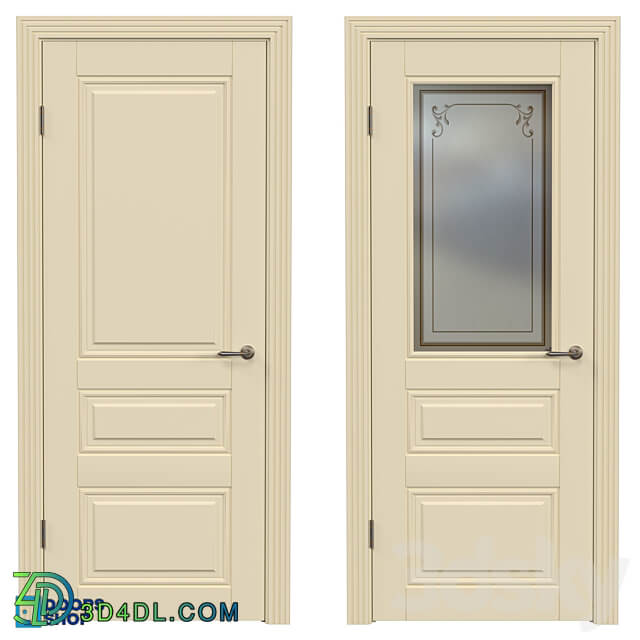 Trio Grace door 3D Models 3DSKY