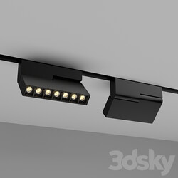 Magnetic luminaire HOKASU OneLine LS z 3D Models 3DSKY 