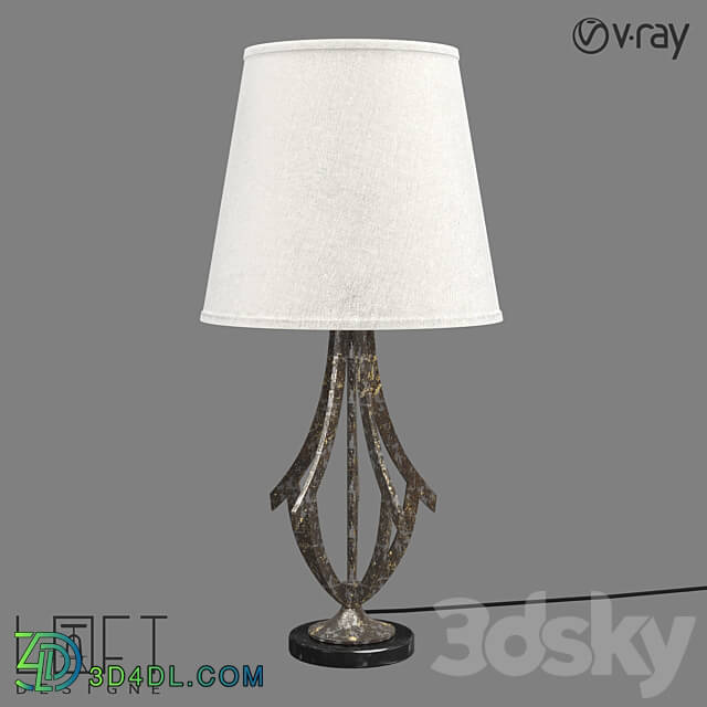 Table lamp LoftDesigne 1350 model 3D Models 3DSKY