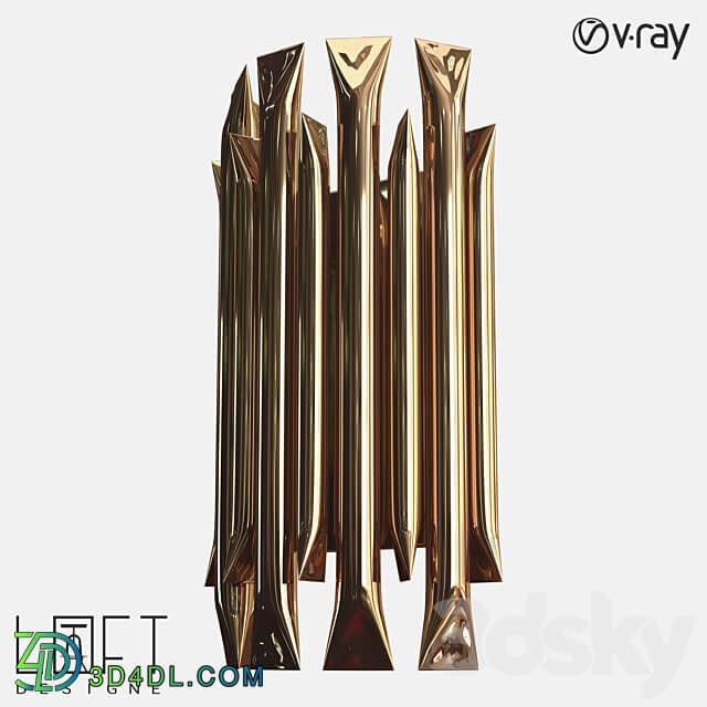 Wall lamp LoftDesigne 8204 model 3D Models 3DSKY