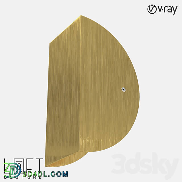 Wall lamp LoftDesigne 8210 model 3D Models 3DSKY