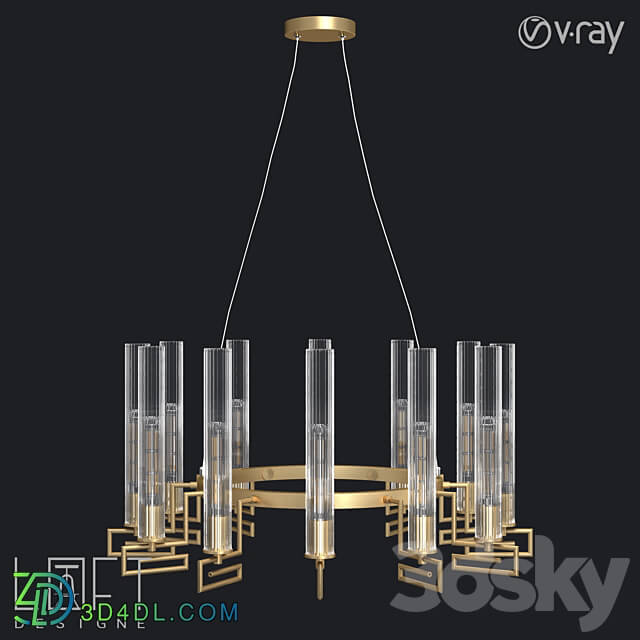 Chandelier LoftDesigne 8705 model Pendant light 3D Models 3DSKY