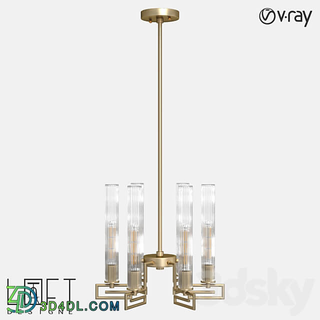 Chandelier LoftDesigne 8706 model Pendant light 3D Models 3DSKY