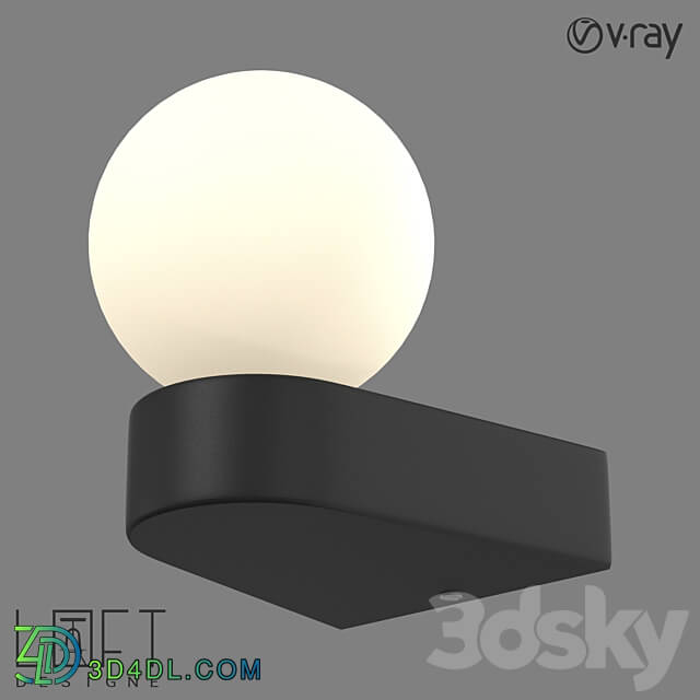 Wall lamp LoftDesigne 9152 model 3D Models 3DSKY