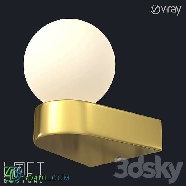 Wall lamp LoftDesigne 9153 model 3D Models 3DSKY