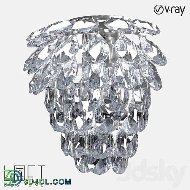 Wall lamp LoftDesigne 9550 model 3D Models 3DSKY