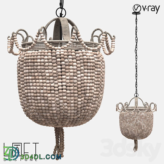 Hanging light LoftDesigne 10312 model Pendant light 3D Models 3DSKY