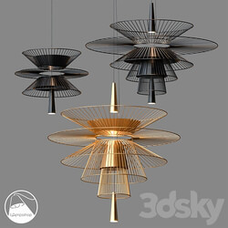 LampsShop.ru L1411a Chandelier Orner Pendant light 3D Models 3DSKY 