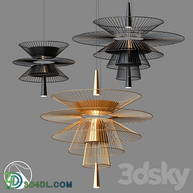 LampsShop.ru L1411a Chandelier Orner Pendant light 3D Models 3DSKY