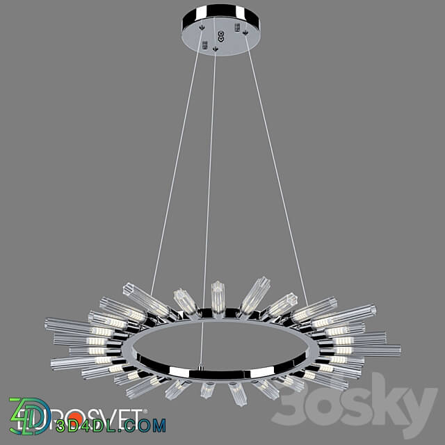 OM Pendant lamp with glass shades Bogate 39 s 557 and 558 Sole Pendant light 3D Models 3DSKY