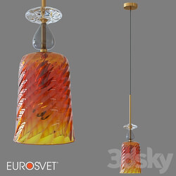 OM Pendant lamp Eurosvet 50194 1 amber Dream Pendant light 3D Models 3DSKY 
