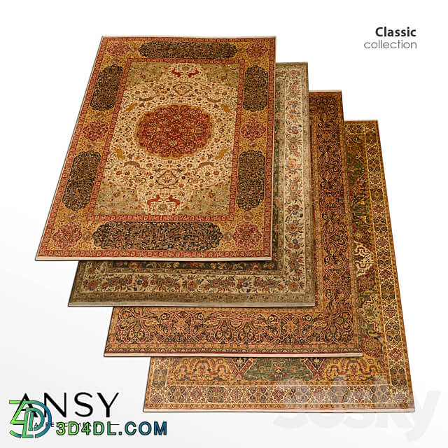 ANSY Carpet Company Classic collection part.9 3D Models 3DSKY