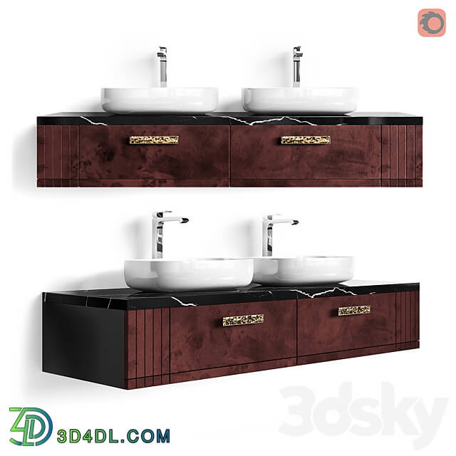 STORE 54 Hanging cabinet Jasper Double 3D Models 3DSKY