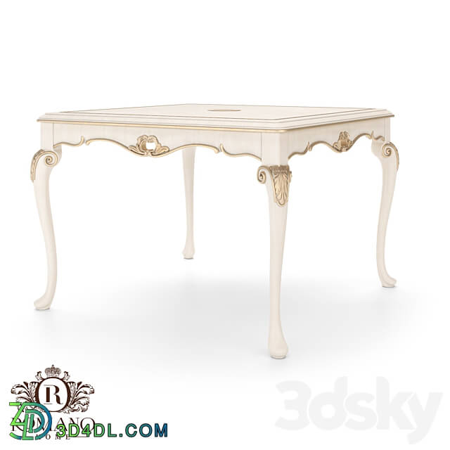  OM Dining table Nicole Light Romano Home 3D Models 3DSKY