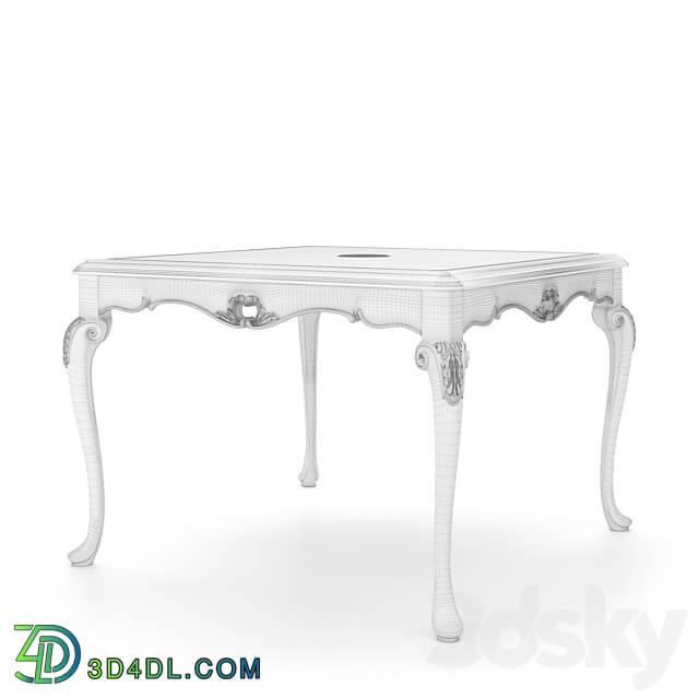  OM Dining table Nicole Light Romano Home 3D Models 3DSKY