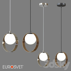 OM Pendant lamp Eurosvet 50205 1 Dublin Pendant light 3D Models 3DSKY 