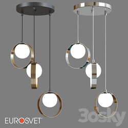 OM Ceiling lamp Eurosvet 50205 3 Dublin Pendant light 3D Models 3DSKY 