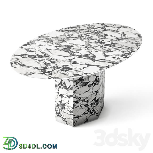 group with oval table apriori ST4 180x100 OM Table Chair 3D Models 3DSKY