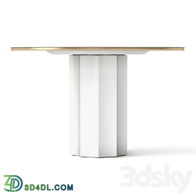 group with round table apriori ST5 120x120 OM Table Chair 3D Models 3DSKY
