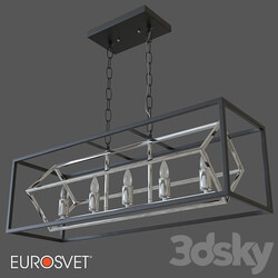 OM Pendant lamp in loft style Eurosvet 70122 5 Crate Pendant light 3D Models 3DSKY 