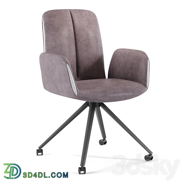 Albert computer desk chair dining table chair 3D Models 3DSKY