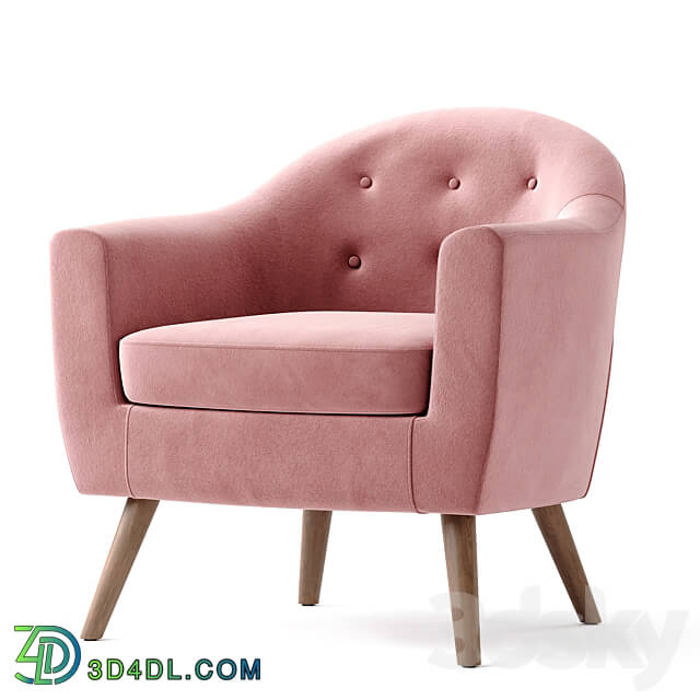 Florence armchair 3D Models 3DSKY