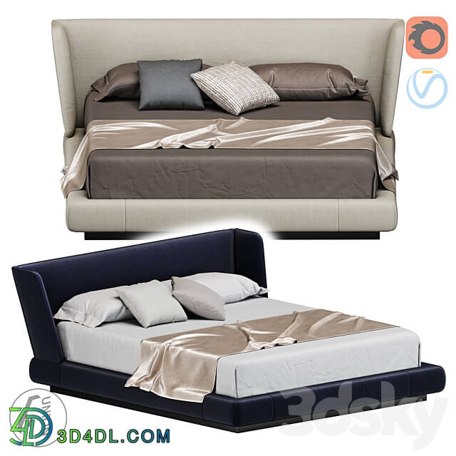 Bed Classic NewB SL 004 Bed 3D Models 3DSKY
