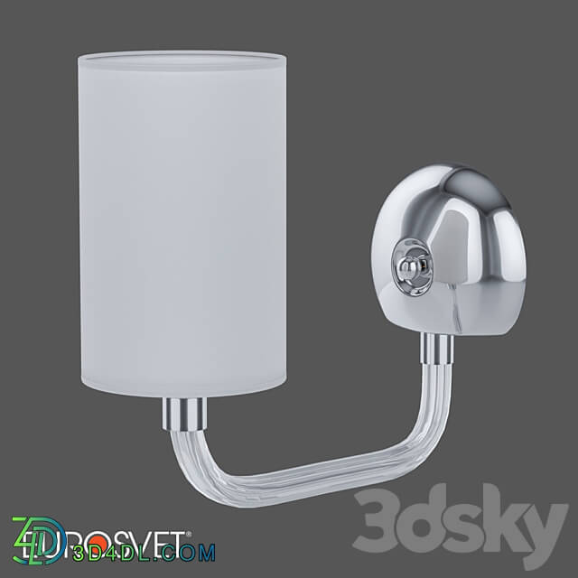 OM Wall lamp with lampshade Eurosvet 60112 1 Catania 3D Models 3DSKY