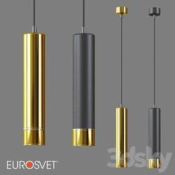 OM Pendant lamp Eurosvet DLN107 Pendant light 3D Models 3DSKY 