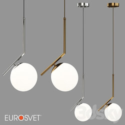 OM Pendant lamp Eurosvet 50152 1 Frost Pendant light 3D Models 3DSKY 