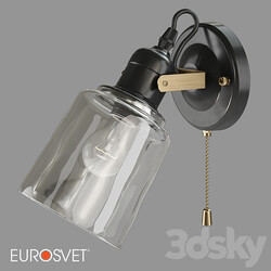 OM Wall lamp in loft style Eurosvet 70111 1 Astor 3D Models 3DSKY 