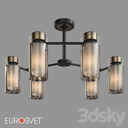 OM Ceiling chandelier in Eurosvet style 70115 6 Amado Pendant light 3D Models 3DSKY 