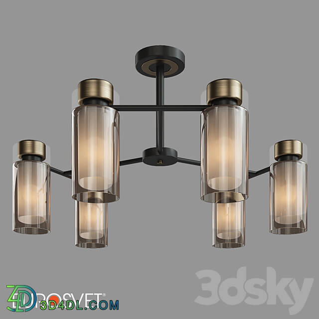 OM Ceiling chandelier in Eurosvet style 70115 6 Amado Pendant light 3D Models 3DSKY